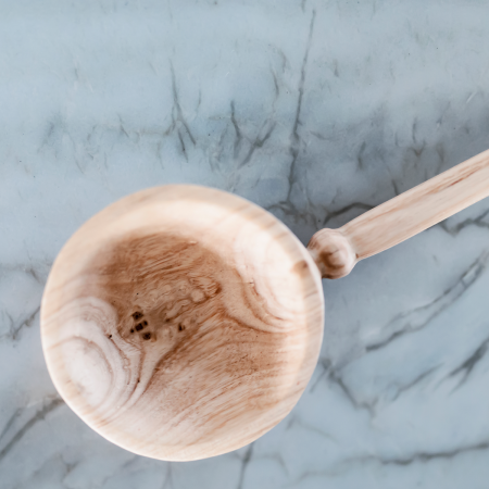 Hand Carved Wooden Spoon - Mixing Set - Image 4