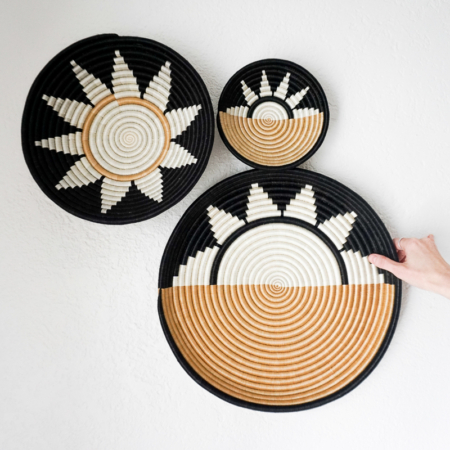 Sunset Woven Bowl Set