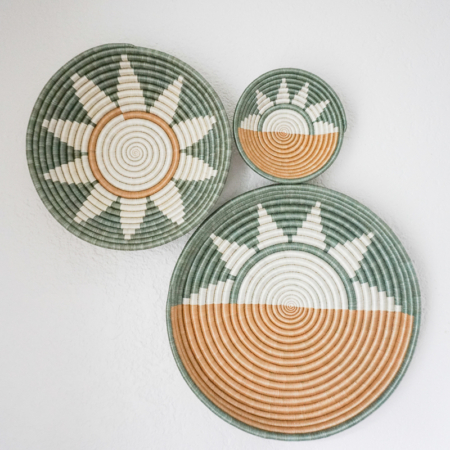 Sunrise Woven Bowl Set